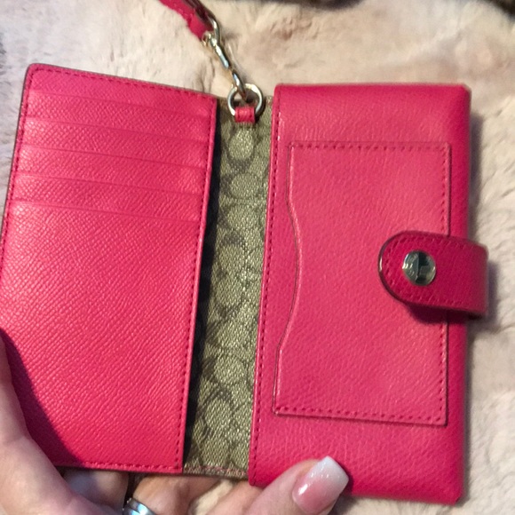 Coach Phone Wallet - Picture 3 of 5